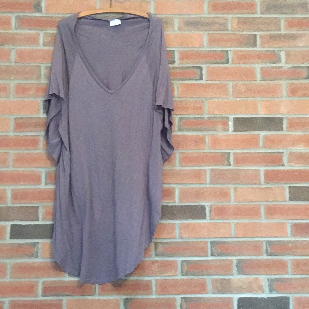 T shirt dress, great over leggings, size L